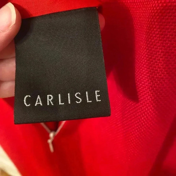 Carlisle Black Label Red White and Black Dress - Picture 5 of 12